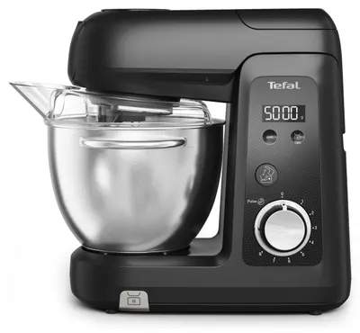 Robot de bucătărie Tefal - Bake Partner +, QB5458F0, 1100W, 4.6 l, negru