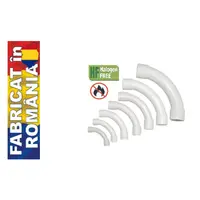 HF Cot teava 25mm gri (halogen free / ignifugat V2)
