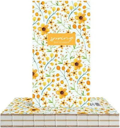 Bloc de schițe Drasca - Spring, 9.4 x 17.2 cm, 96 de coli
