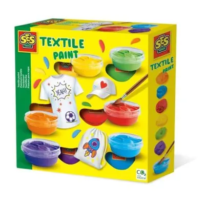 Set acuarele pentru textile (guasa)