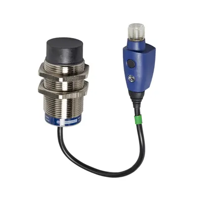 Senzor inductiv XS6 M30 - L63mm - alama - Sn18mm - 12 - 24VDC - M12 0.15m