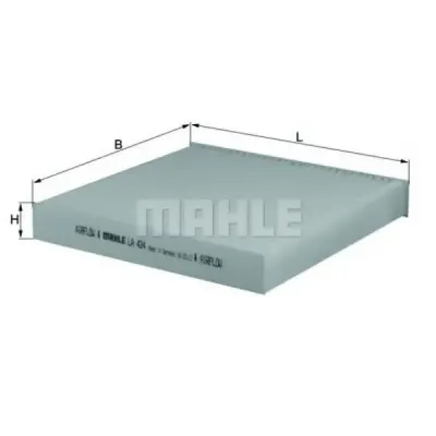 Filtru, aer habitaclu MAHLE ORIGINAL LA 424