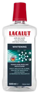 Apa de gura micelara Whitening, 500ml, Lacalut