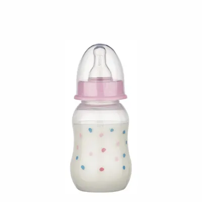 Biberon PP fara BPA, decor buline, tetina S, 45010, Baby Nova | 130 ml