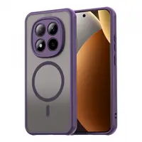 Husa MagSafe pentru Xiaomi Poco M8 Pro / Redmi Note 15 Pro+ 5G, Techsuit, HaloFrost II, Bleumarin