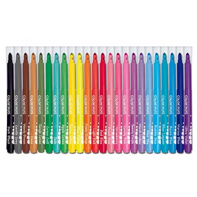 Carioci, 24 culori/set, Color'Peps Long Life, Maped