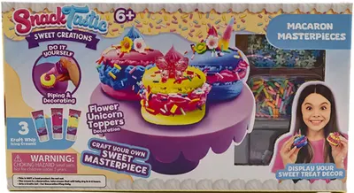 Trusă creativă Felyx Toys Snack Tastic - Delicatese decorative, macaroane