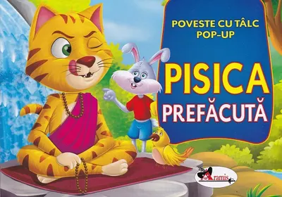 Carte pop-up. Pisica prefacuta