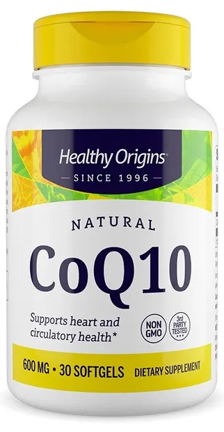 Coenzima Q10, 600 mg, 30 capsule, Healthy Origins