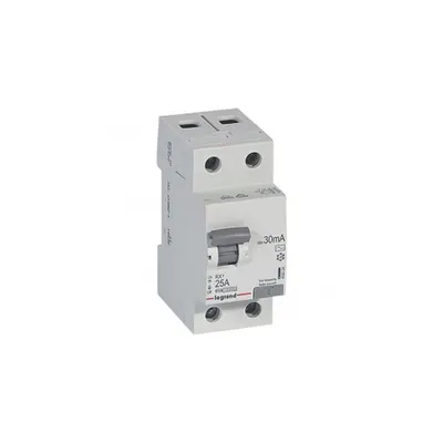 Intrerupator diferential RCD RX³ - 2P 230 V~ - 25 A - 30 mA - tip AC