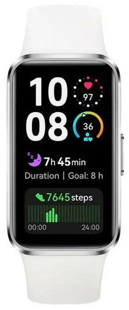 Brățară smart Huawei - Band 10, 43 mm, 1.47'', alb