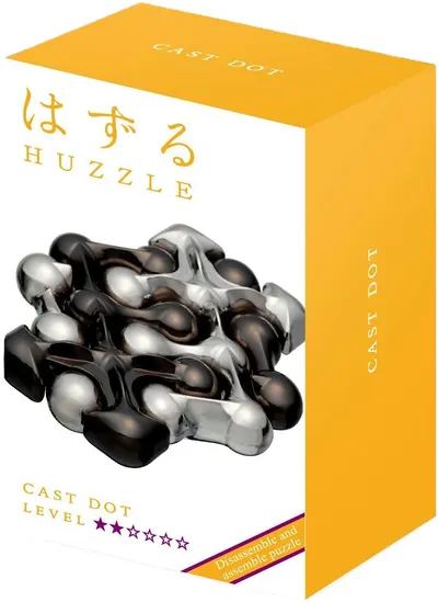 Puzzle logic metalic Hanayama - Cast Puzzle Dot Huzzle