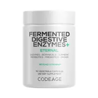 Enzime digestive fermentate cu probiotice si prebiotice, 90 capsule, Codeage