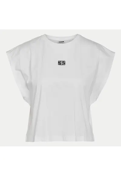 Tricou dama 27033493 - Bumbac - Alb - Alb