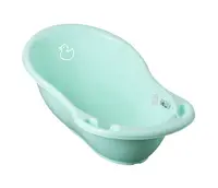 Cadita Tega Baby Duck 102 cm cu senzor de temperatura Verde