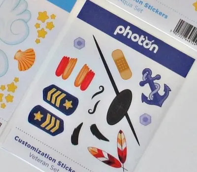 Stickere pentru personalizarea robotului Photon
