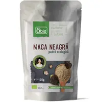 Maca neagra pudra bio, 125g, Obio