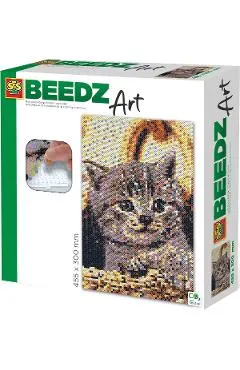 Set margele de calcat. Beedz Art. Pisica