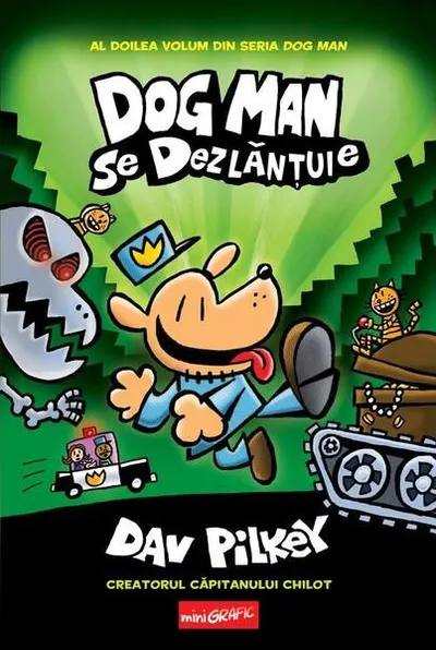 Dog Man. Dog Man se dezlănțuie (Vol. 2) - Hardcover - Dav Pilkey