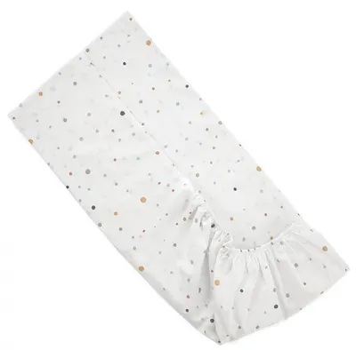 Cearșaf cu elastic Lorelli - Happy Friends, 70 x 140 + 15 cm, albastru