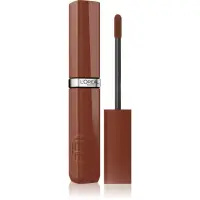 L’Oréal Paris Infaillible Laque Resistance Ruj de buze lichid, de lunga durata ofera hidratare si stralucire culoare 515 Brow Espresso 4.3 ml