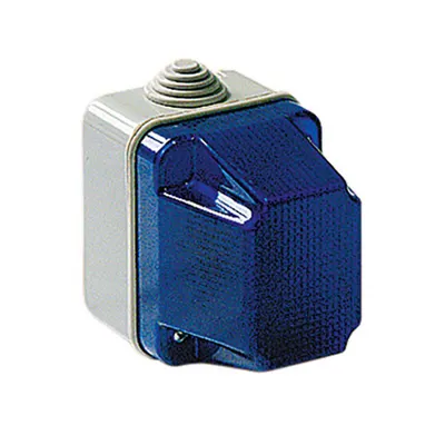 Ec320 Surface Warning Light Ip55 Blue