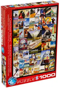 Puzzle Eurographics din 1000 de piese - Aventuri in Canada