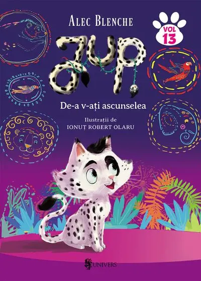 De-a v-ați ascunselea. Jup, un pisoi de soi (Vol.13) - Hardcover - Alec Blenche