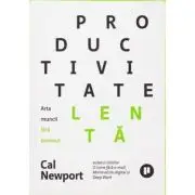 Productivitate lenta. Arta muncii fara burnout