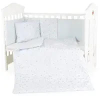 Set dormitor din 6 piese Hugzzz - Nook, 120 x 60 cm, Blue stars