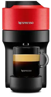 Aparat de cafea cu capsule Nespresso - Vertuo Pop, GCV2-EUWHNE-S, 0.6 l, Spicy Red