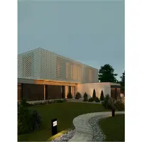 Pitic TALL Nisipiu Negru Aluminiu Sticla Diffuser LED · 4 Wat 220-240 Volt 131Lm · 3000K IP54