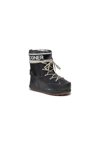 Ghete dama 303158620 - Piele ecologica - 35 EU - Negru