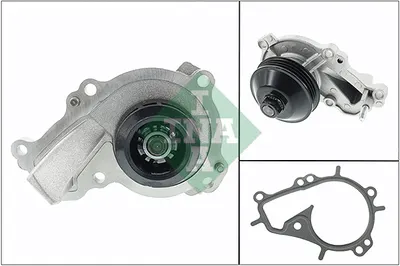 Pompa Apa cu Garnitura Potrivit Ds Ds 3, Ds 4, Ds 4 Ii; Citroen Berlingo, Berlingo Multispace, Berlingo Minivan, C3 C3 Origin Iii, C3 Aircross Ii, C3 Ii, C3 Iii, C3 Picasso 1.2 3.0d 07.06