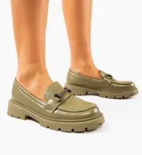 Pantofi casual dama Agaka Verzi