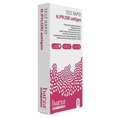 Test rapid H. Pylori antigen Barza, Self Care | 1 bucata