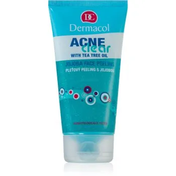 Dermacol Acne Clear demachiant cu efect de peenling pentru pielea problematica