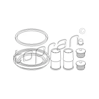 Set reparatie, etrier TOPRAN 500 952