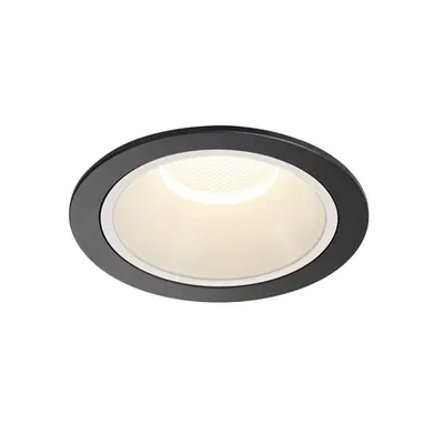 Spot incastrat, NUMINOS XL Ceiling lights, black Indoor LED recessed ceiling light black/white 4000K 40°