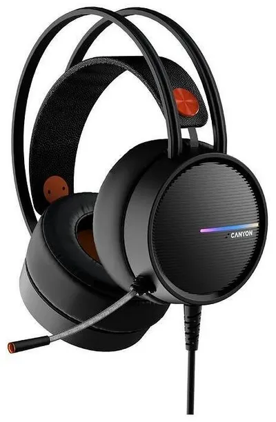 Căști gaming Canyon - Interceptor GH-8A, negru