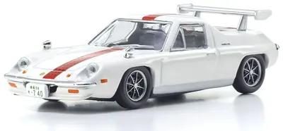 Model colecționabil Kyosho Contemporary: Automobile - Lotus Europa, White, Circuit Wolf (Blister Packaging)