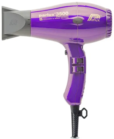 Parlux Uscător de păr 3500 Ceramic & Ionic Super Compact, 2000W, mov