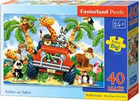 Puzzle Castorland din 40 XXL de piese - Animale Safari