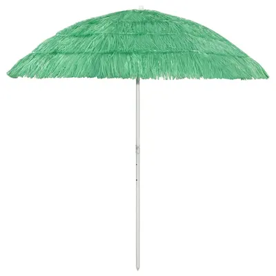 Gossi umbrela de soare de plaja hawaii, verde, 240 cm