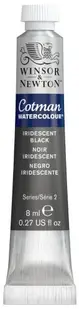 Vopsea pentru acuarelă Winsor & Newton Cotman - Pearl Black, 8 ml