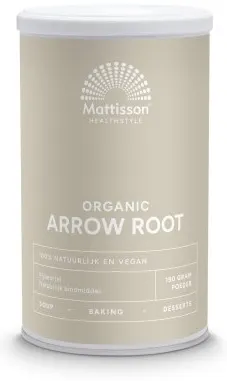 Mattisson Healthstyle Organic Arrow Root, 190 g