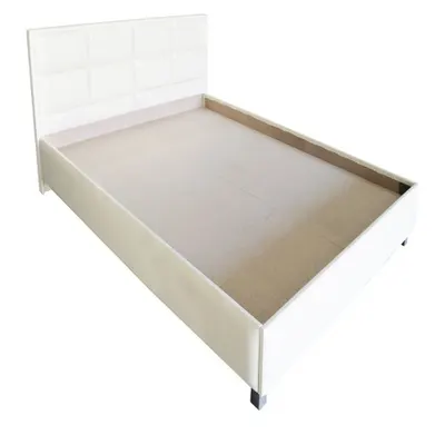 Pat Soft tapitat pentru saltea 140x200, Bej