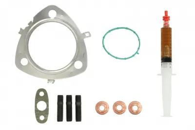 Set montaj turbocompresor (cu garnituri) potrivit FORD FIESTA V, FUSION, RANGER, TRANSIT, TRANSIT V363 1.4D 2.2D 3.2D 11.01