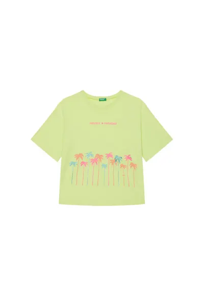 Tricou fete 35RYC10OZ - Bumbac organic - Galben - Galben