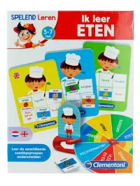Clementoni Joc educativ "Ik Leer Eten'' (Learn To Eat)